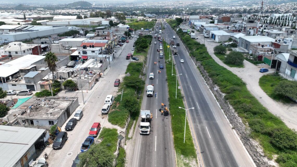 Realiza CEI mantenimiento de Paseo de la República y Libramiento Sur Poniente