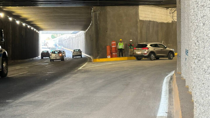 Habilitan paso inferior en Paseo 5 de Febrero con Avenida de las Torres