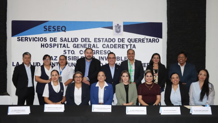 Recibe personal del HG de Cadereyta capacitación en Salud Mental