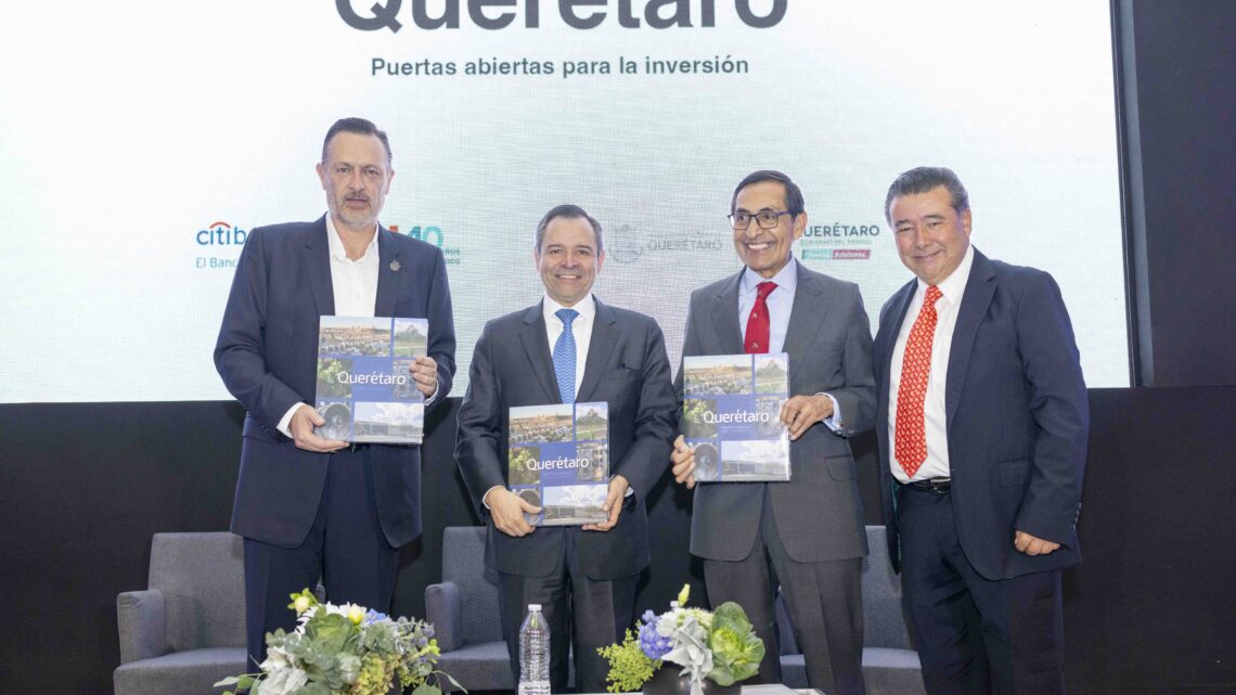 Presentan el libro Querétaro: Puertas Abiertas para la Inversión