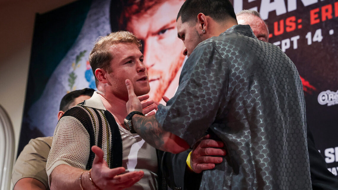 ¡Fuego en el Ring! Canelo Lanza Fuerte Advertencia a Berlanga: “Te Voy a Dar la Put… de tu Vida”