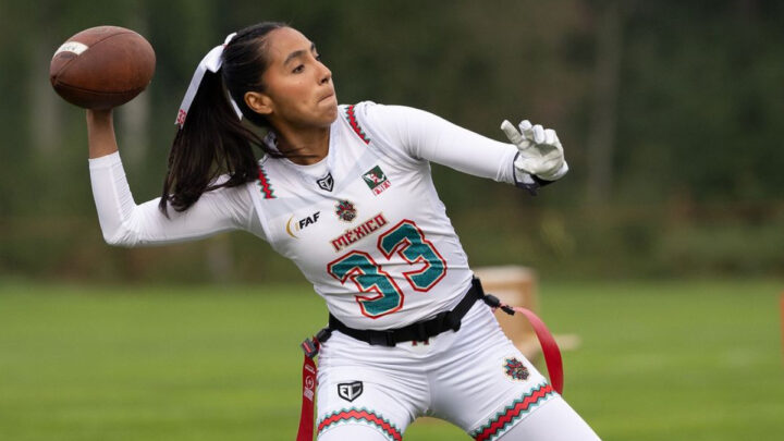 Mexicanas brillan en el Mundial de Flag Football