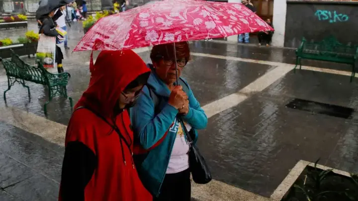  Fuertes lluvias se esperan este lunes en seis estados de México