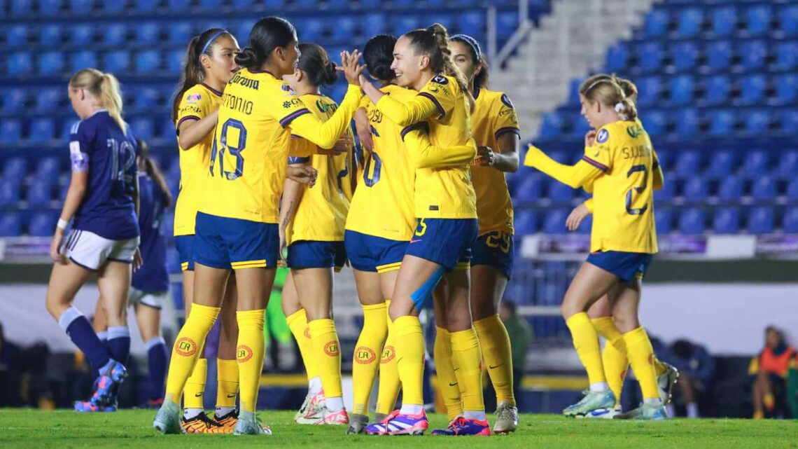 América Femenil arrasa al Vancouver Whitecaps en la CONCACAF W Champions Cup