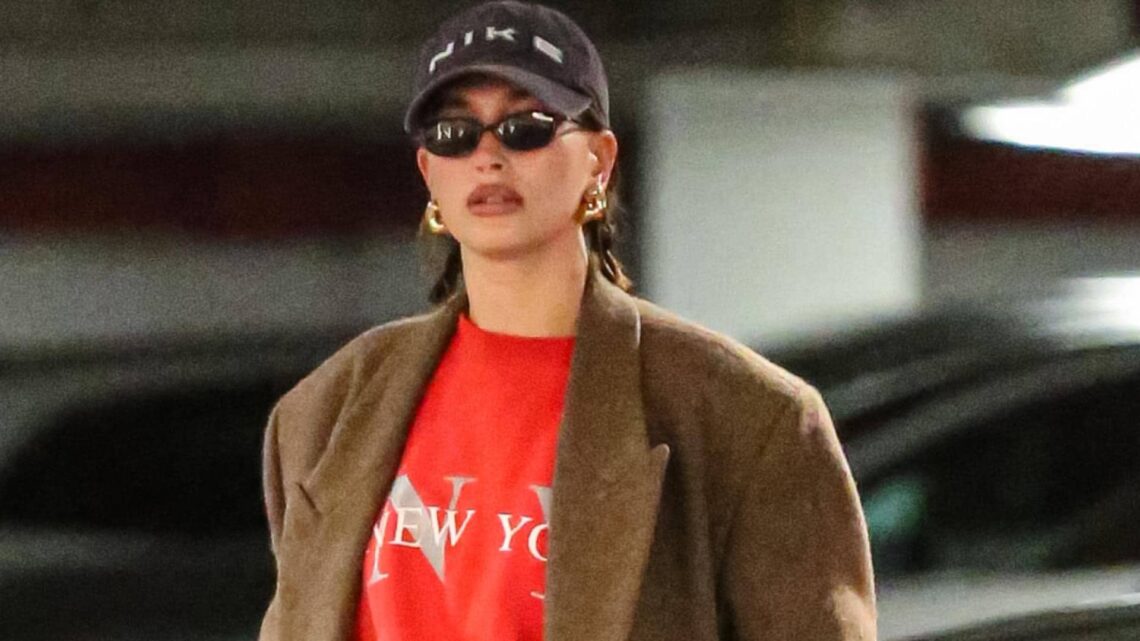 Hailey Bieber insinúa la llegada de su primer bebé