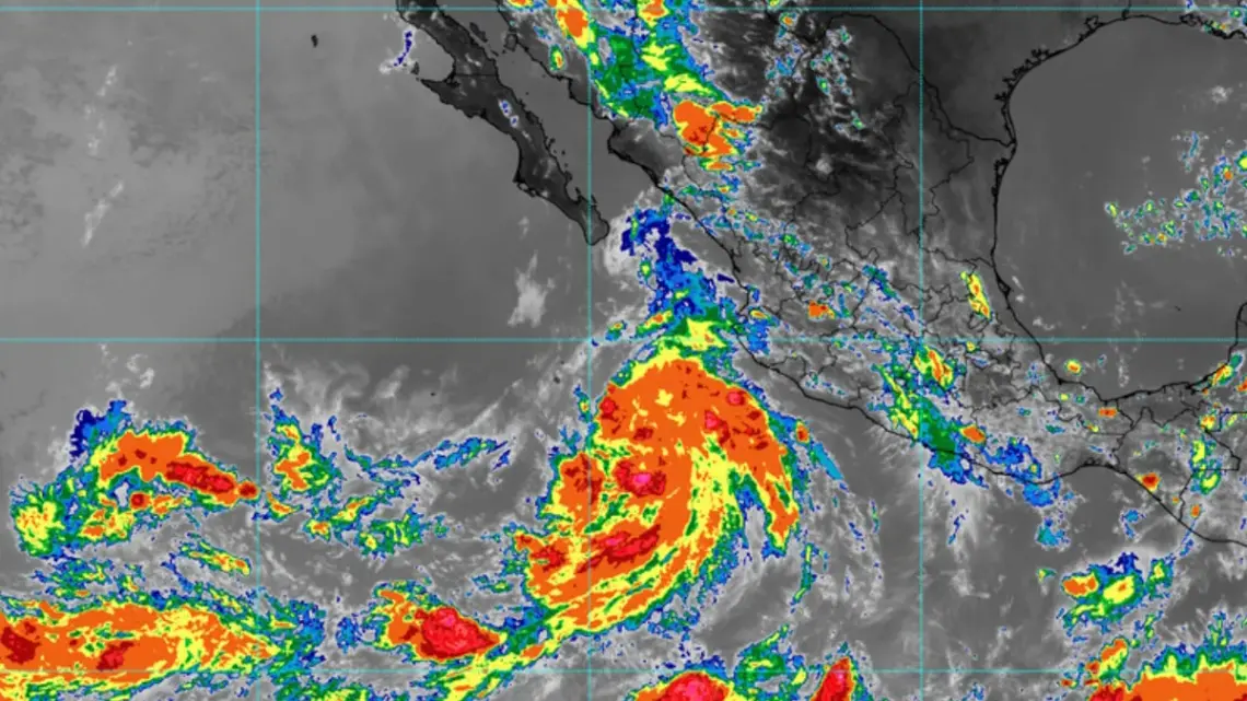 Tormenta Tropical Carlotta traerá lluvias intensas y riesgos climáticos