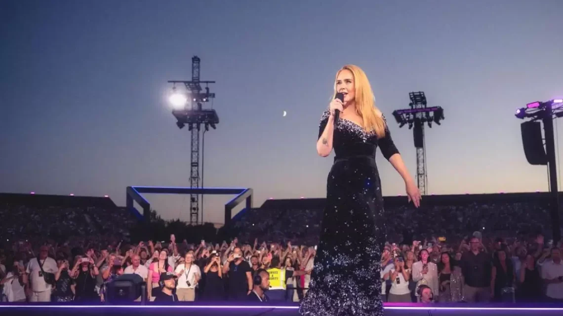 El estadio portátil de Adele en Munich, un hito en la industria musical