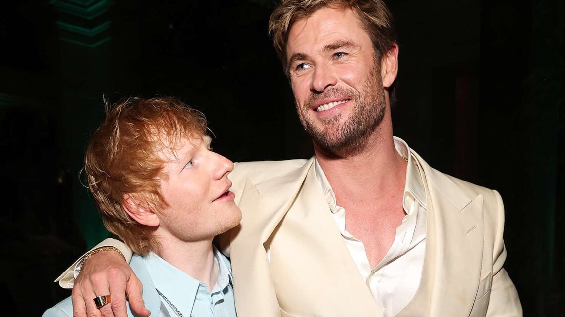 Chris Hemsworth Debuta como Baterista en Concierto de Ed Sheeran