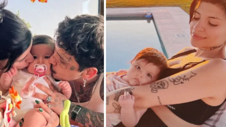 Christian Nodal viajo a Argentina para ver a su hija Inti