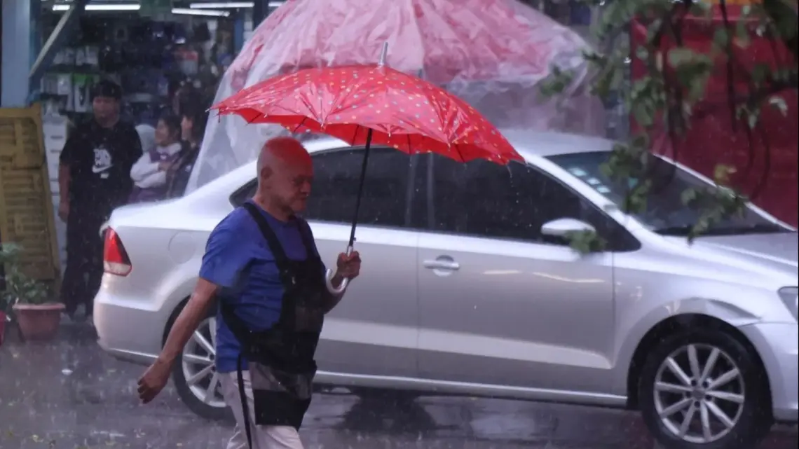 Lluvias Persisten en Todo México Durante el Fin de Semana