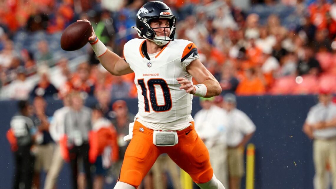 Bo Nix será el quarterback titular de los Broncos de Denver