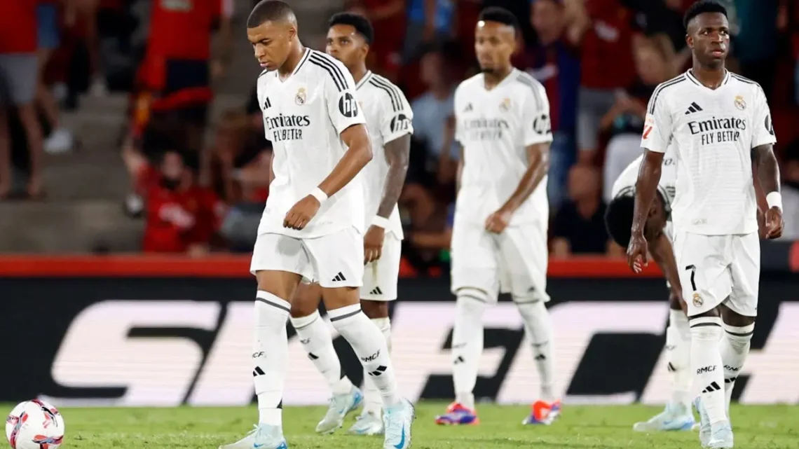 Mal inicio para el Real Madrid: empate ante el Mallorca en el debut de Mbappé
