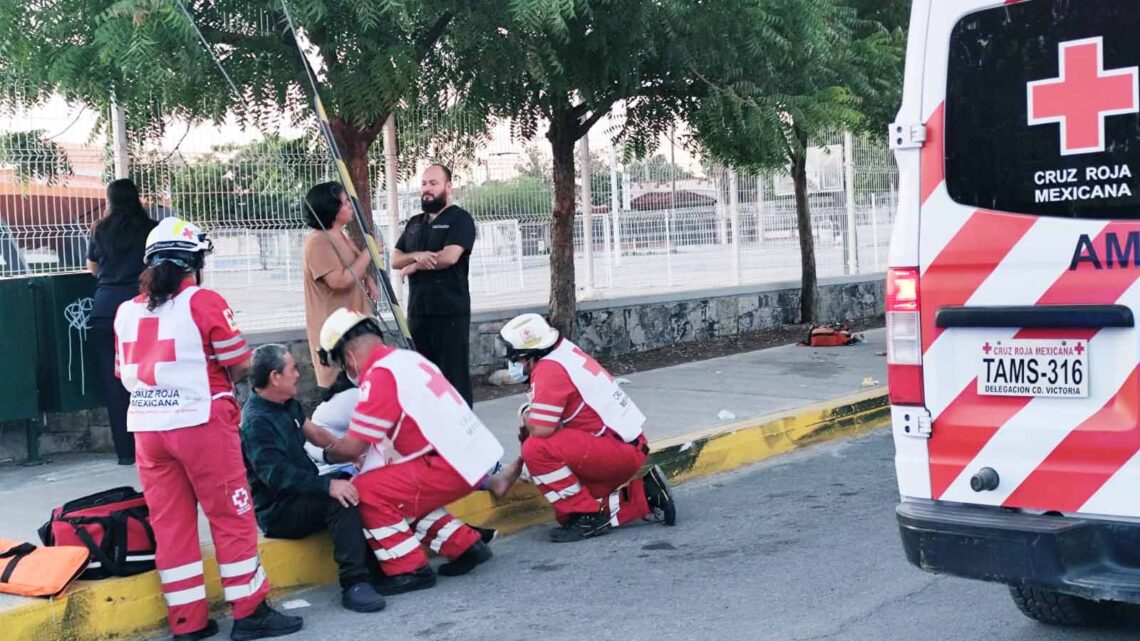 Policía dormido arrolla a seis abuelitos en Ciudad Victoria