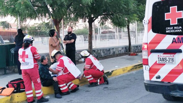 Policía dormido arrolla a seis abuelitos en Ciudad Victoria