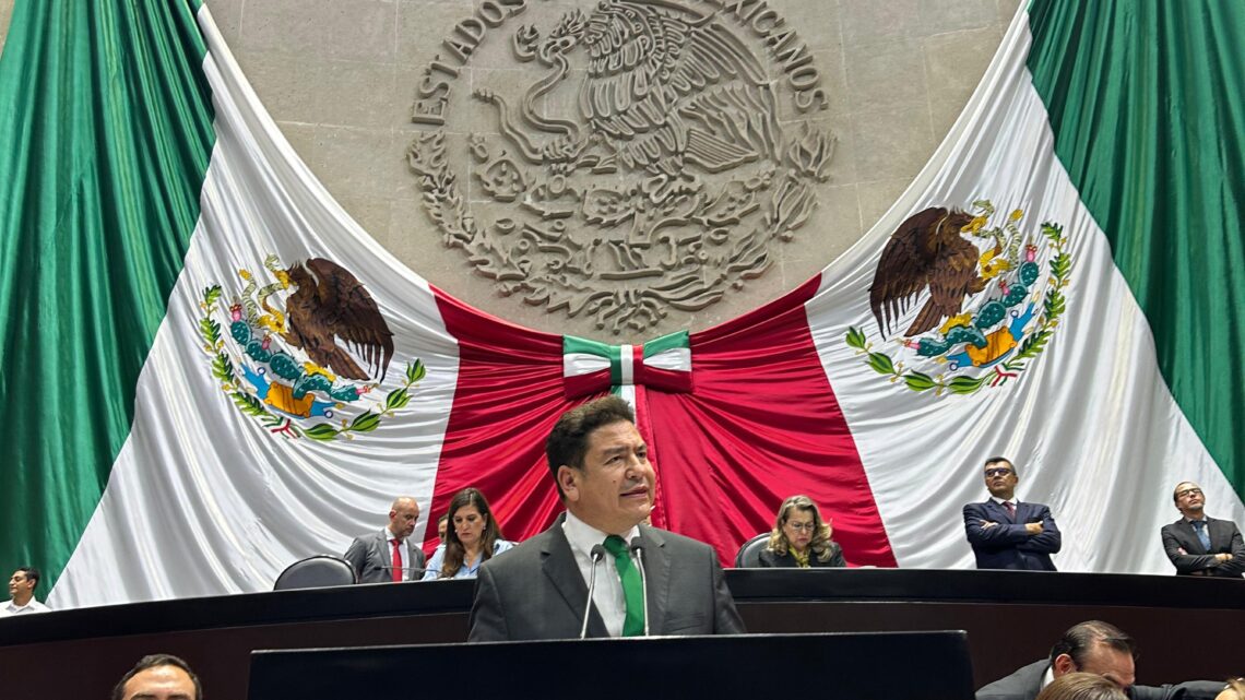 Astudillo posiciona al PVEM al inicio de la discusión a la Reforma al Poder Judicial en San Lázaro