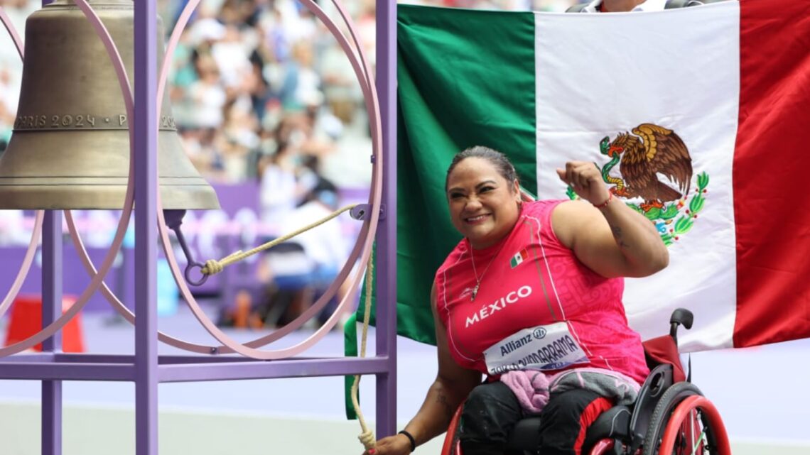 ¡Oro para México! Gloria Zarza conquista el impulso de bala en París 2024