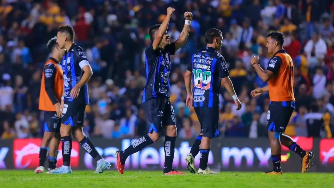 Querétaro sorprende a Tigres en La Corregidora