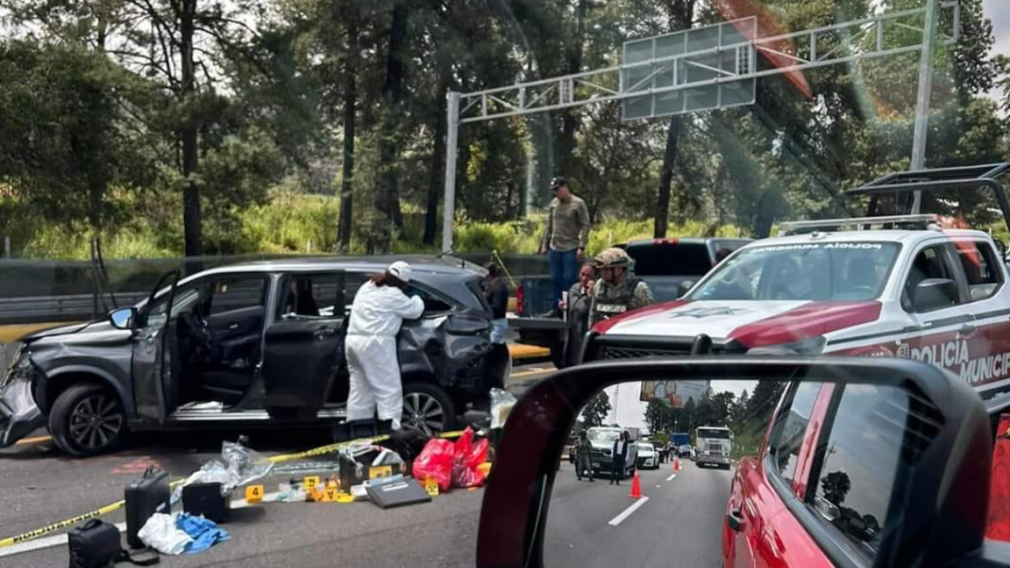 Asesinan a Presidenta del DIF de San Andrés Calpan en la autopista México-Puebla