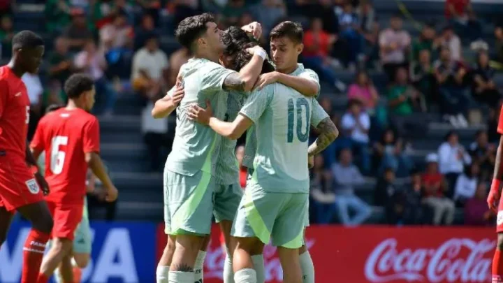 México Sub-23 aplasta 4-1 a Panamá en su primer duelo amistoso