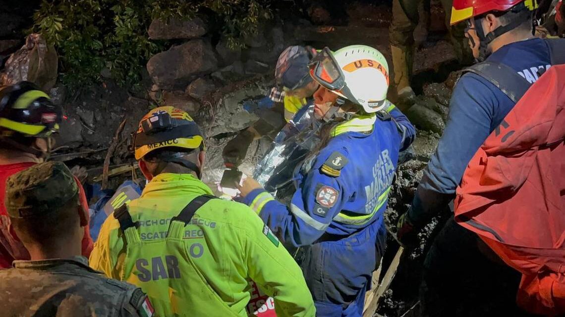 Deslave en Estado de México deja devastación