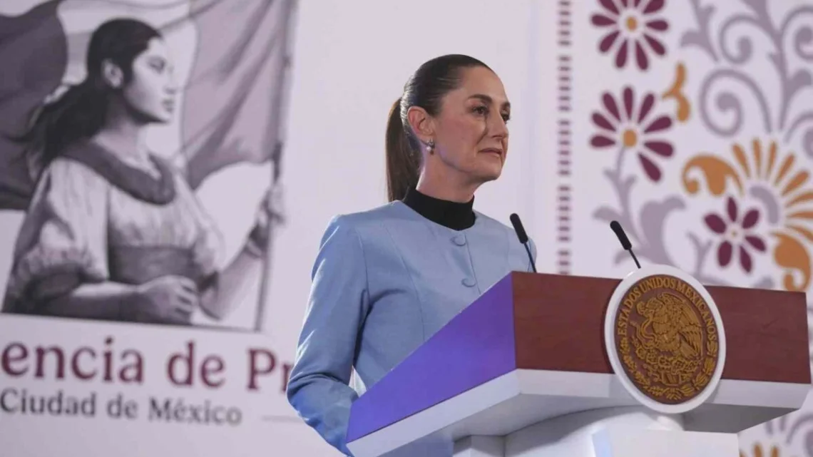Sheinbaum clama por el reconocimiento de Palestina y condena la violencia