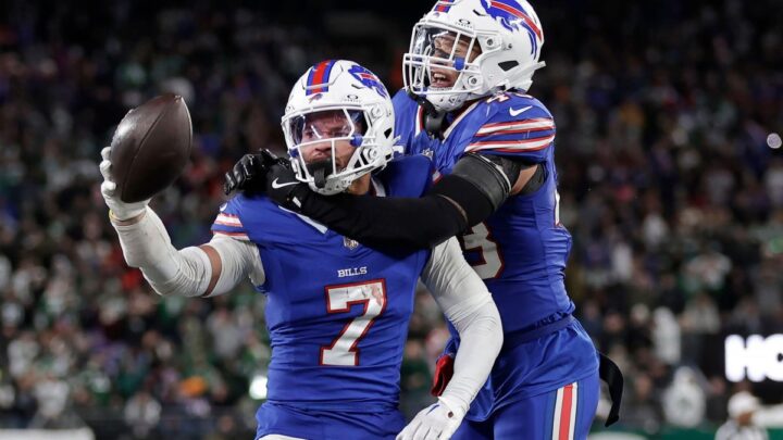 Bills lideran la AFC Norte tras vencer a Jets en MNF