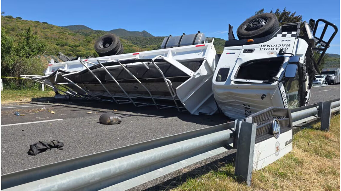 Trágico accidente de la Guardia Nacional en Michoacán