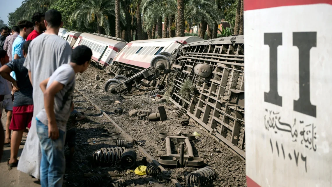 Choque de trenes en Egipto deja un muerto y más de 20 heridos