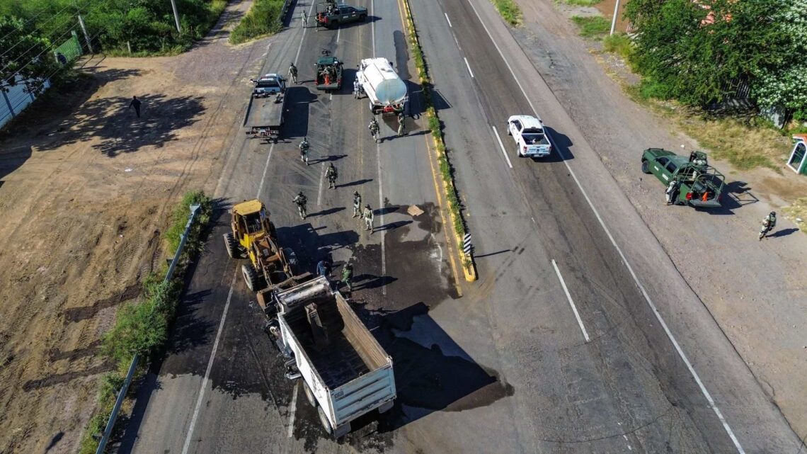 Nueva ola de violencia y bloqueos en Culiacán deja siete muertos