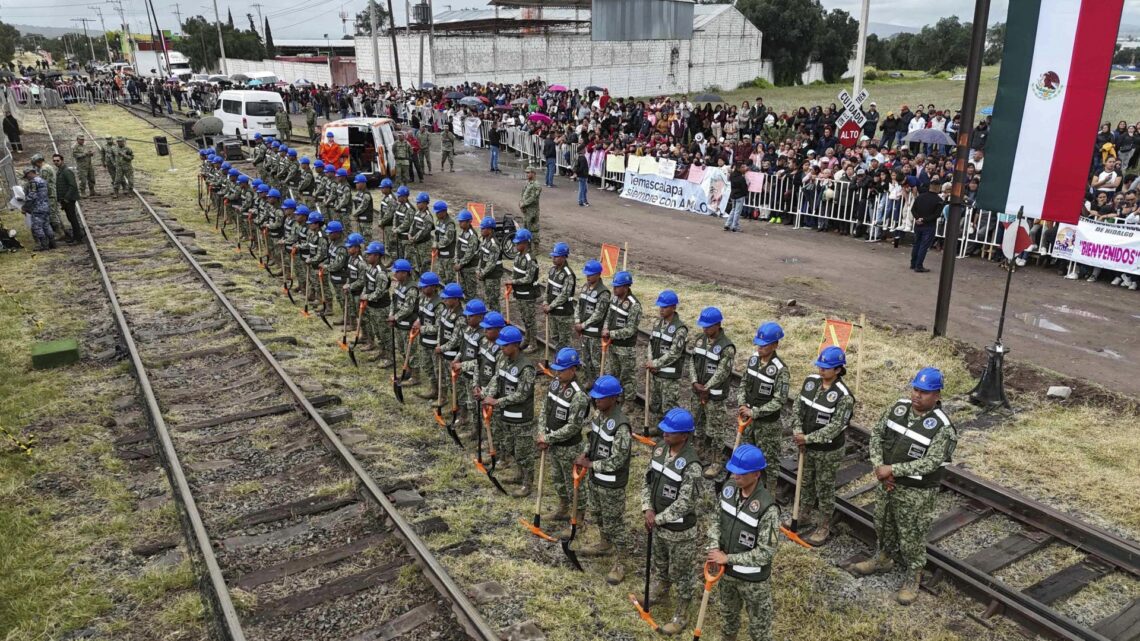 ¡LUZ VERDE! Inician obras del Tren México-Pachuca