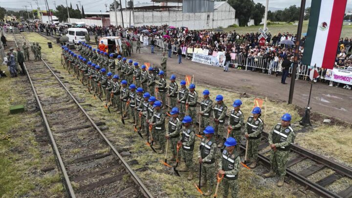 ¡LUZ VERDE! Inician obras del Tren México-Pachuca