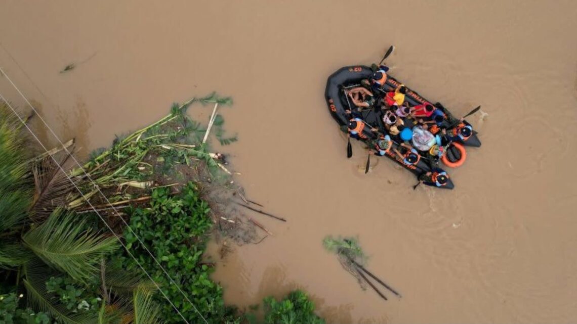 Tormenta tropical Trami causa devastación en Filipinas