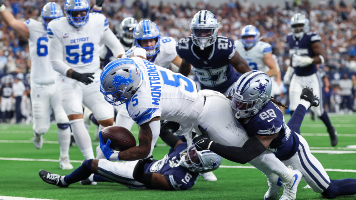 Un festín para los Lions: Detroit aplasta a Dallas