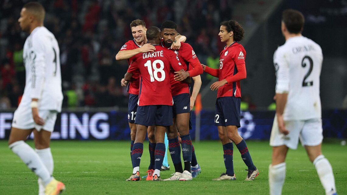 El Real Madrid cae sorpresivamente ante el Lille
