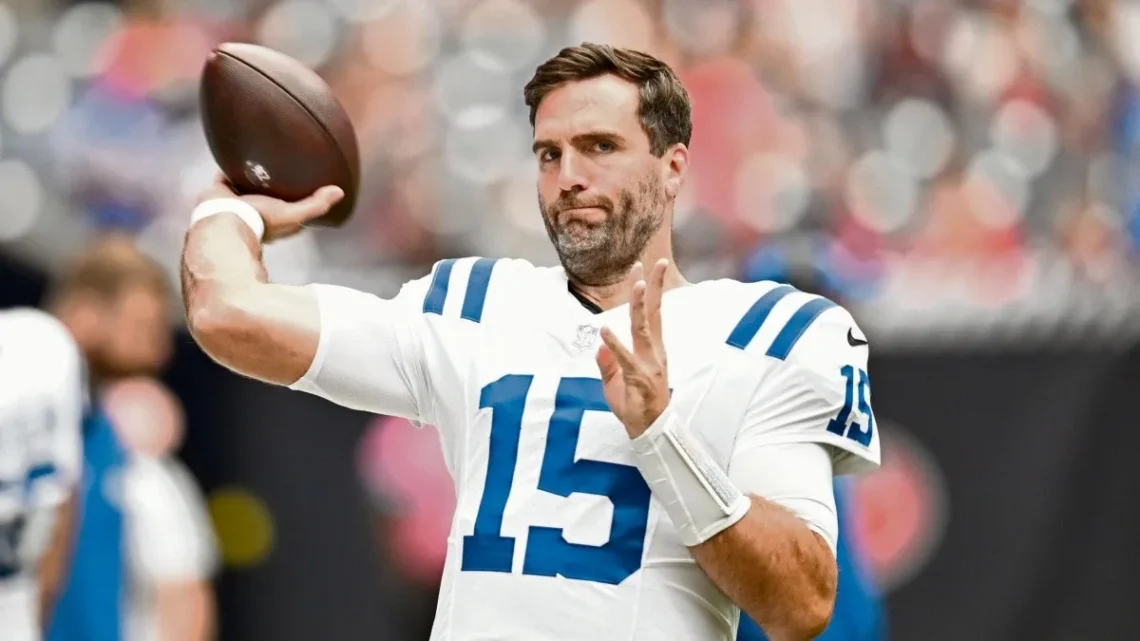 Joe Flacco toma el mando de los Colts como titular