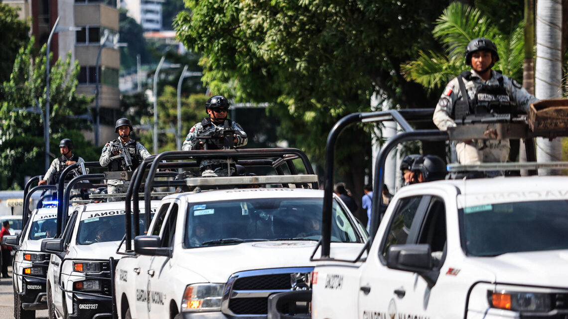 Guardia Nacional despliega 590 elementos en Culiacán