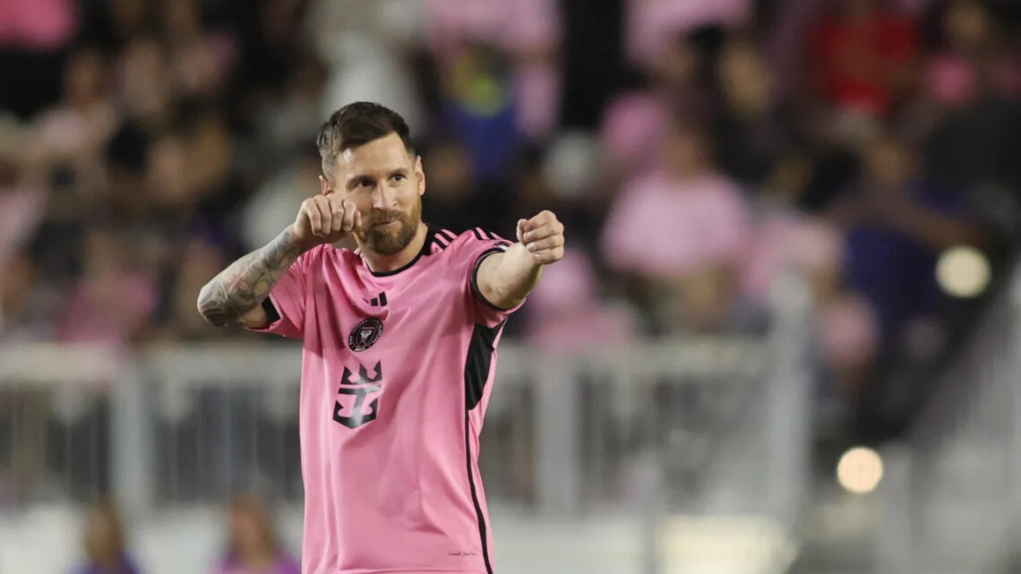 Messi brilla con hat-trick y guía al Inter Miami a un récord histórico en la MLS