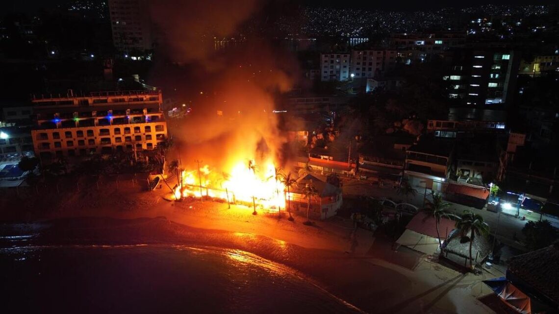 Se recrudece la violencia en Acapulco: incendios y ataques armados
