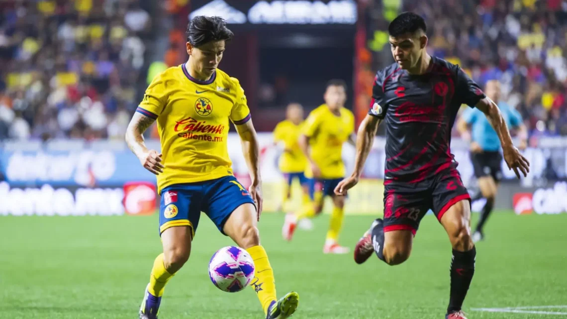 América logra un agonico empate ante Tijuana