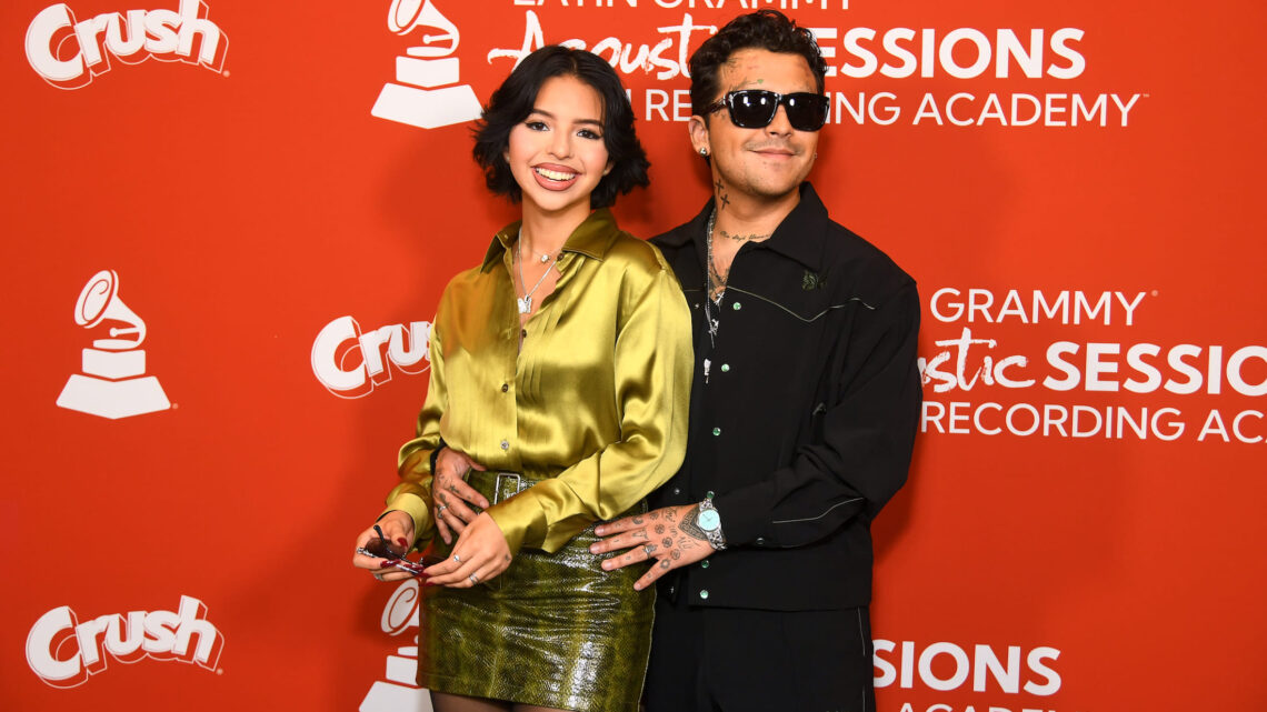 Ángela Aguilar y Christian Nodal brillan en su primera alfombra roja como esposos