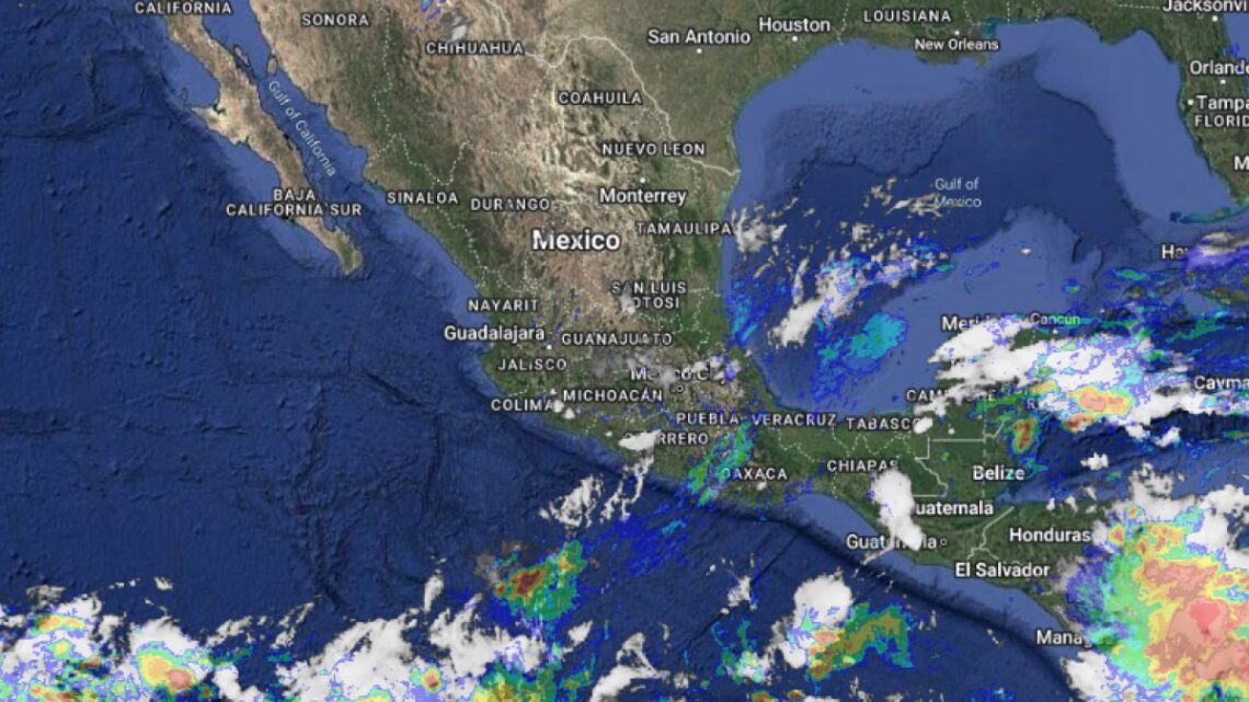 Se esperan chubascos y lluvias puntuales fuertes en estas zonas del país