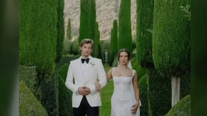 Millie Bobby Brown comparte las primeras imágenes de su boda con Jake Bongiovi