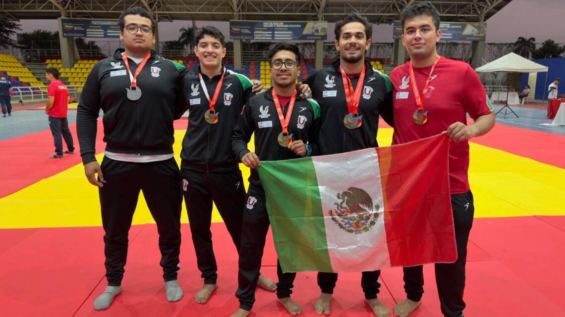 Judoka queretano gana plata en los FISU América Games