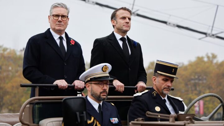 Macron y Starmer refuerzan su alianza y apoyo “inquebrantable” a Ucrania