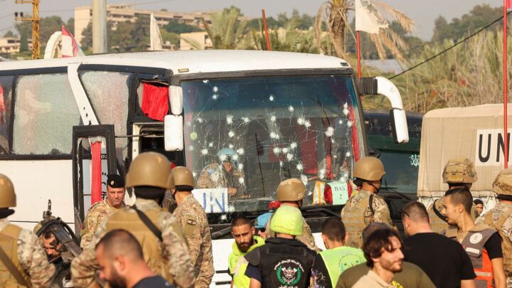 Ataque en Sidón deja tres civiles muertos y cinco soldados de la ONU heridos
