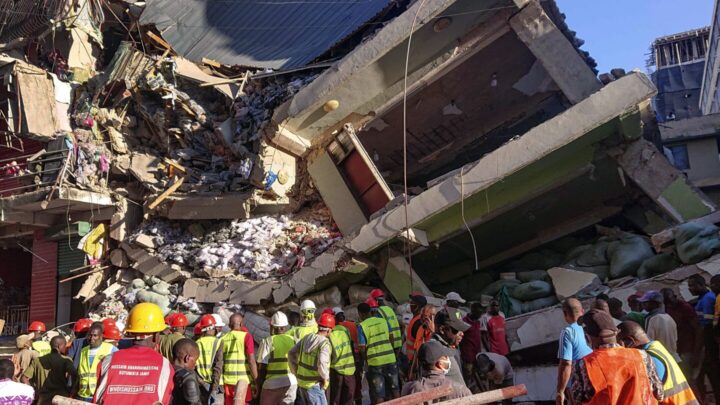 Se derrumba un edificio en Tanzania