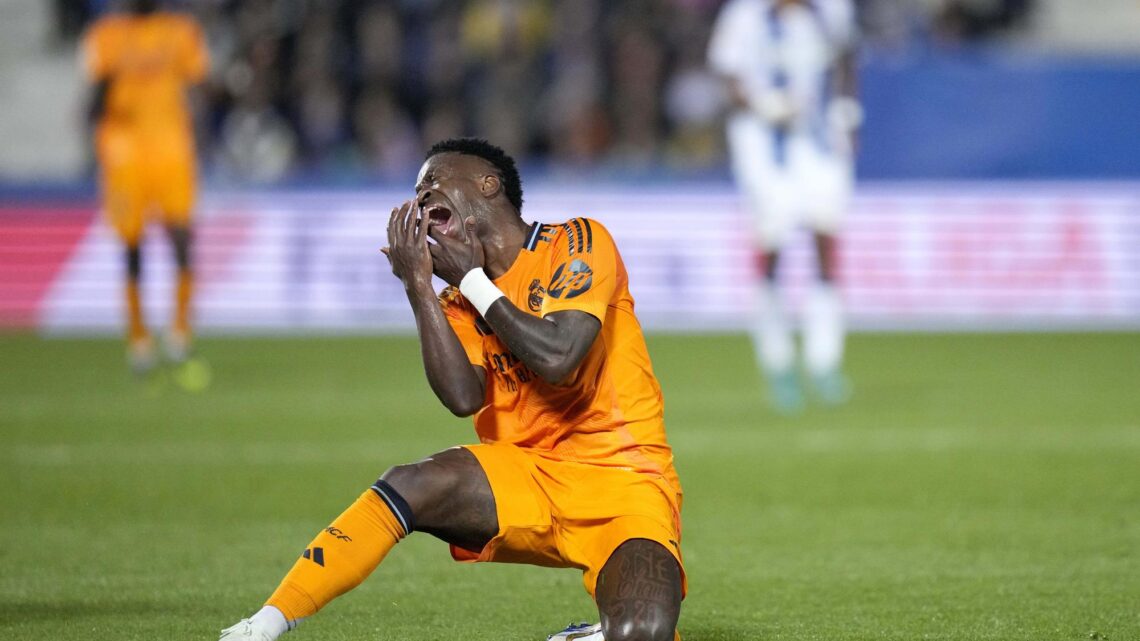 Vinicius Junior es baja del Real Madrid por lesión muscular