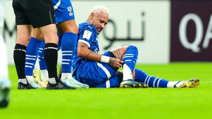 Neymar sufre nueva lesión con Al Hilal; apenas jugó 27 minutos