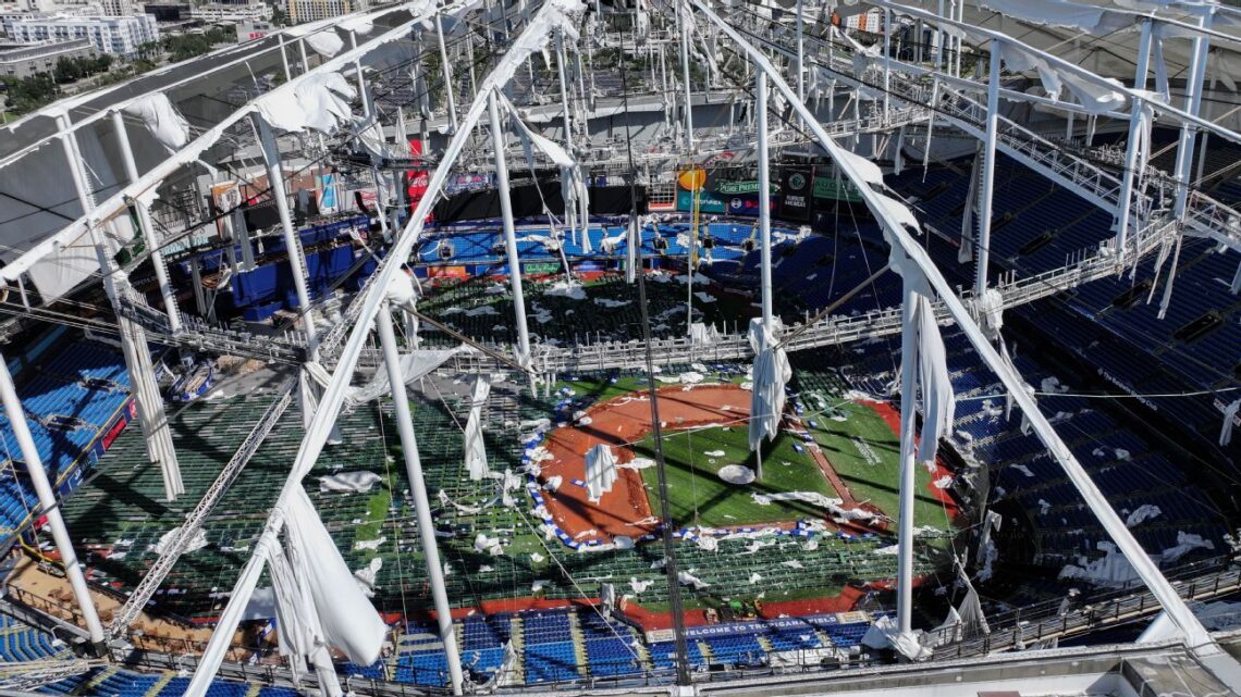 Tropicana Field inutilizado por huracán: Rays deberán buscar sede para 2025