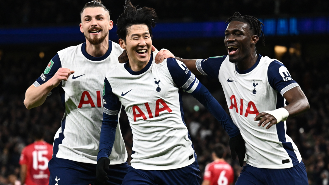 ¡Lluvia de goles! Tottenham elimina al Manchester United de la Carabao Cup